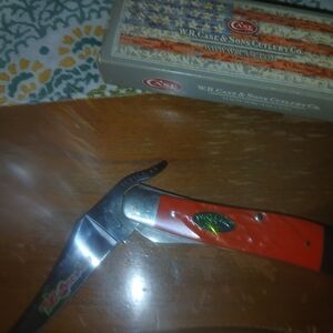W.R. Case & Sons Red Pocket Knife